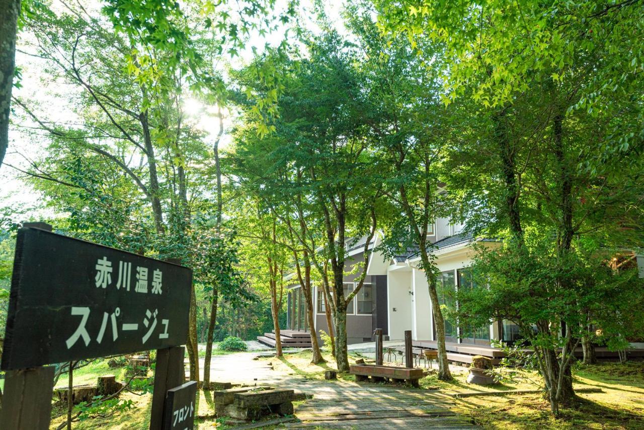 อะกะงะวะ ออนเซน สปาจุ Hotel Taketa ภายนอก รูปภาพ